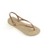 Sandali infradito color sabbia in gomma Havaianas Sunny II, Brand, SKU p412000315, Immagine 0